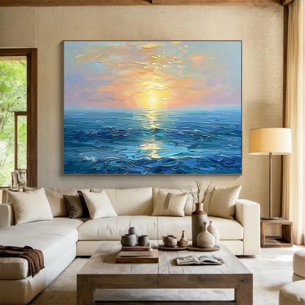 Grandiose Hand - Crafted Textured Abstract Mural for Immersive Environments DKH767