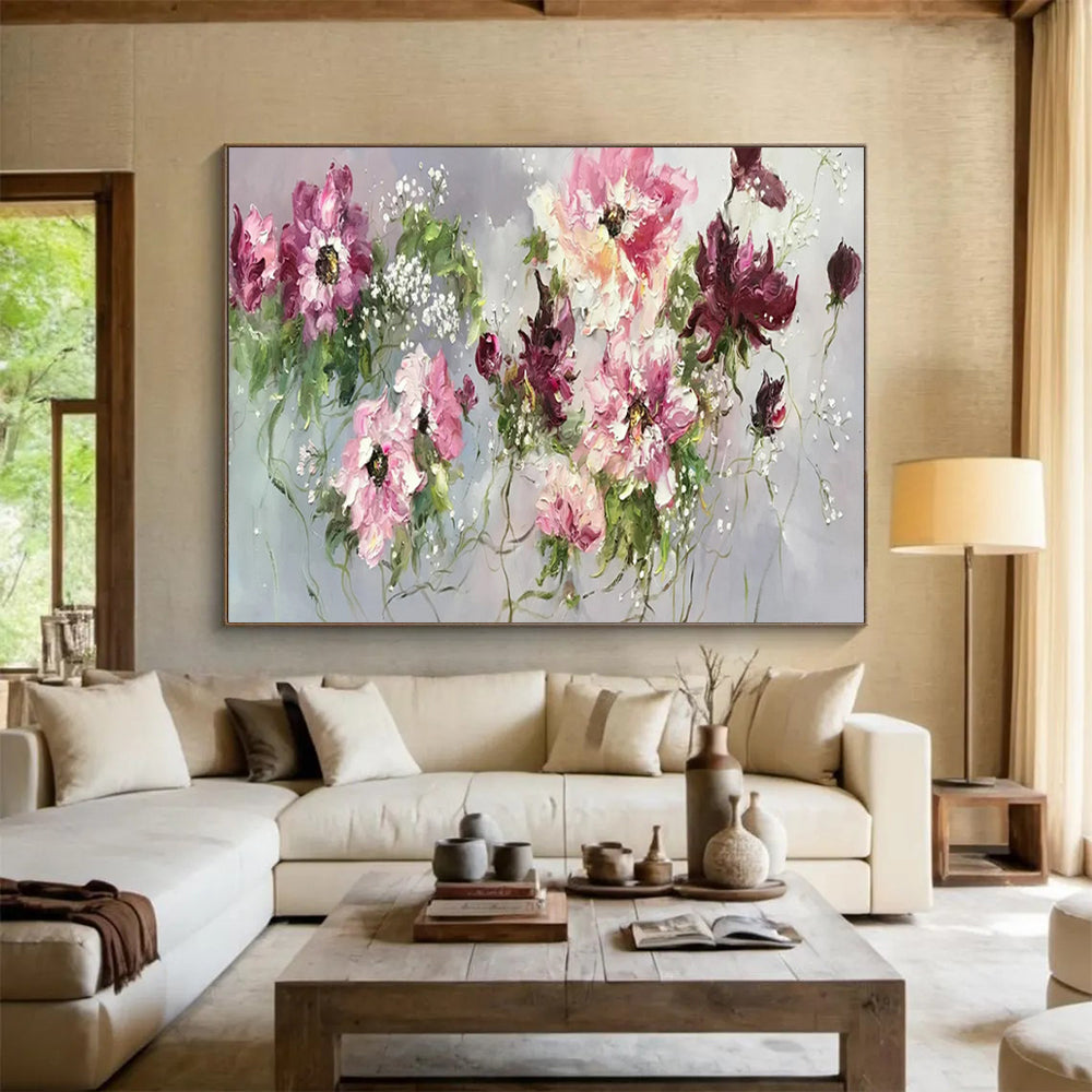 Bewitching Oversized Abstract Painting for Hotel Lobby & Hallway LargeART1764