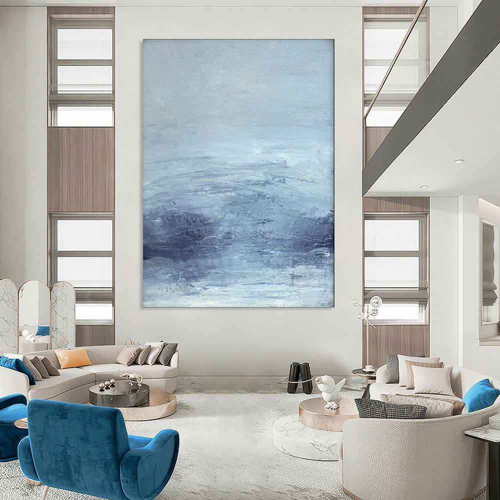 Lively & Energetic Custom Hand-Painted Abstract Painting for Dining Room & Bar LargeART1962