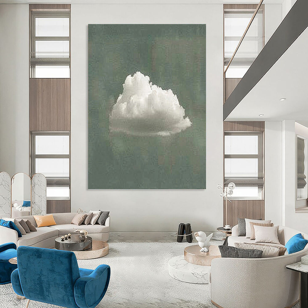 Art Deco Textured Abstract Artwork for Hotel Lobby & Living Room DKH0970