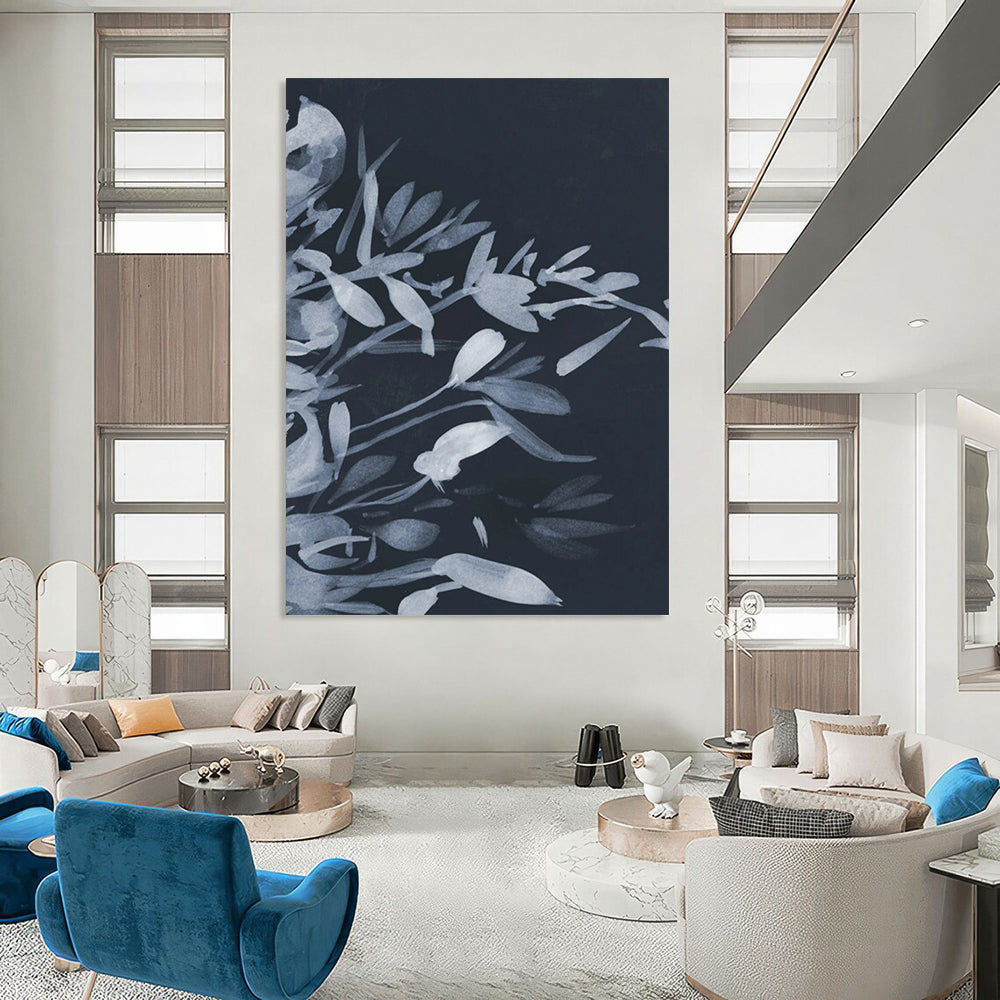 Large-Scale Custom Abstract Paintings: Handmade Textures for Dining Room & Entryway DTP239