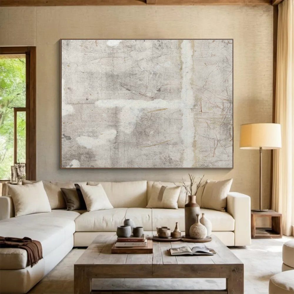 “Dynamic Impressions” Massive Abstract Painting for Entryway & Office DKH234