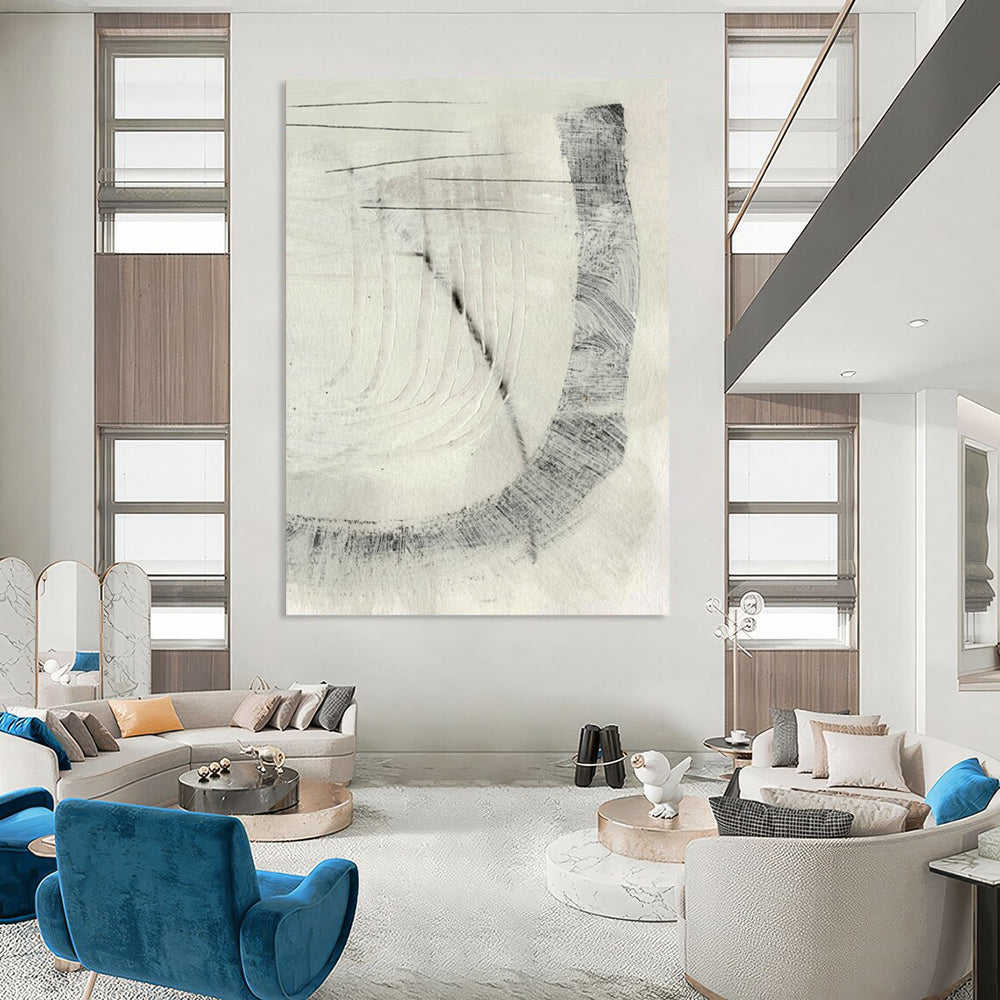Big Custom Abstract Artworks: Handmade, Textured, and Memorable DTP214