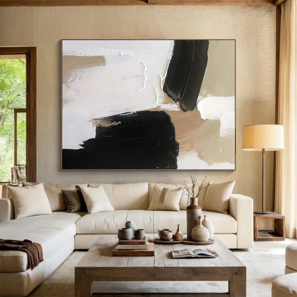 Enormous Abstract Canvas for Bar & Hotel LargeART1569