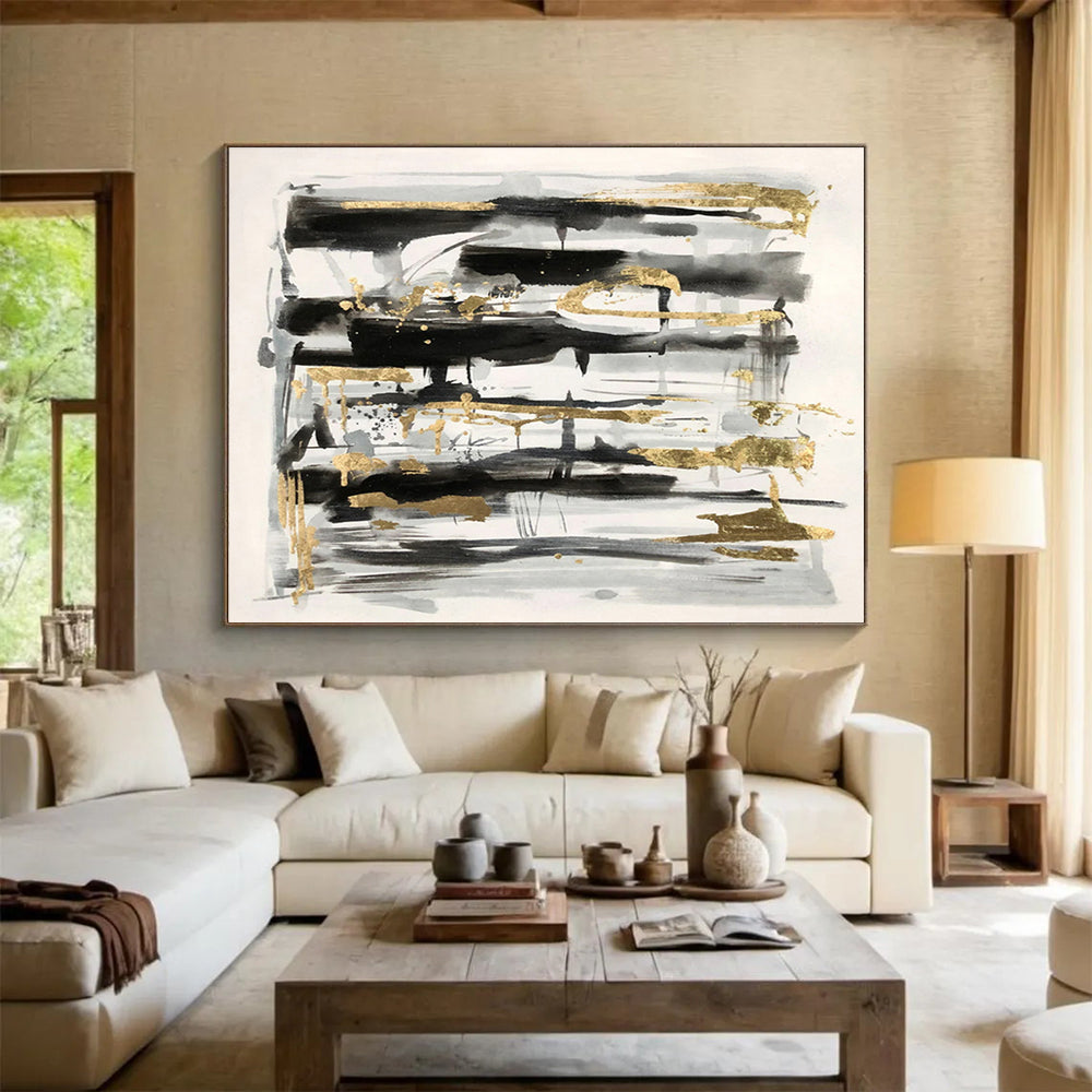 Enchanting Original Extensive Textured Hand - Crafted Abstract Artwork for Dreamy Decor DKH846