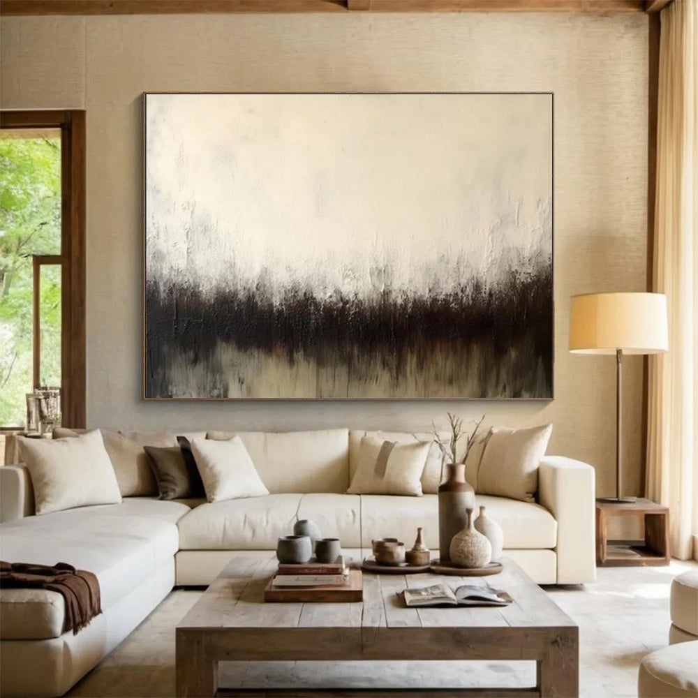 Refined Large Abstract Wall Decor for Hallway & Bar LargeART1724