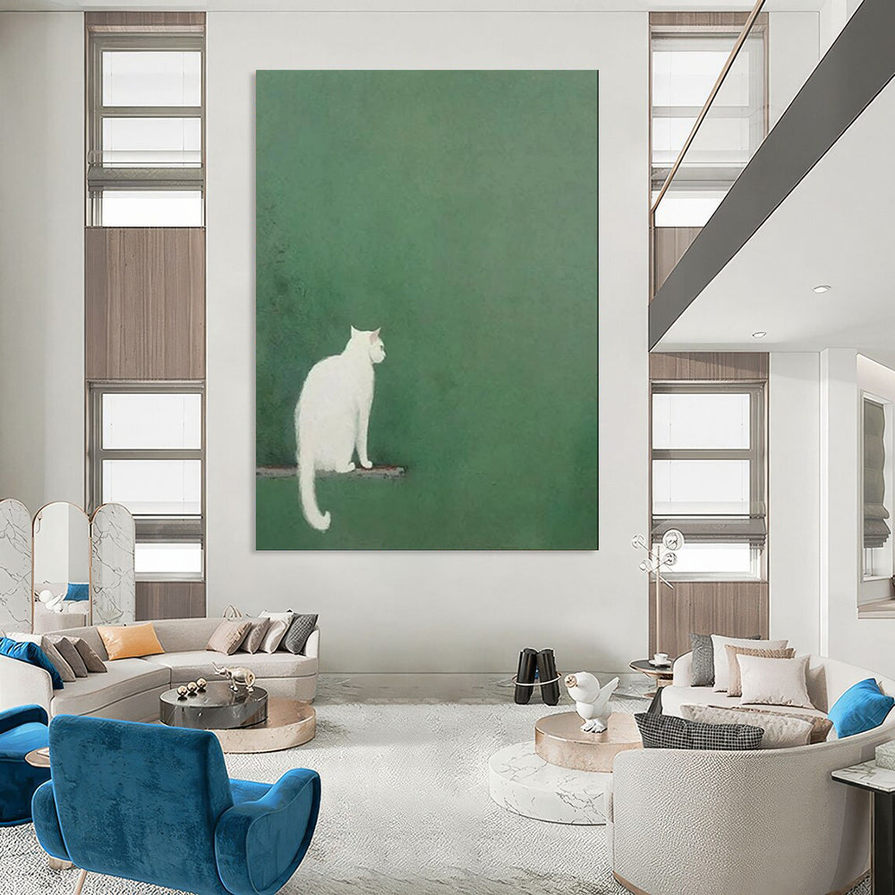 Hand-Painted Personalized Abstract Painting for Bedroom & Hallway LargeART1937