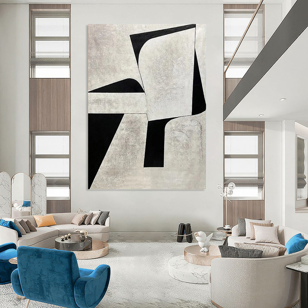 Designer - Driven Hand - Painted Textured Canvas Art for Dining Room & Hotel Lobby DKH1128