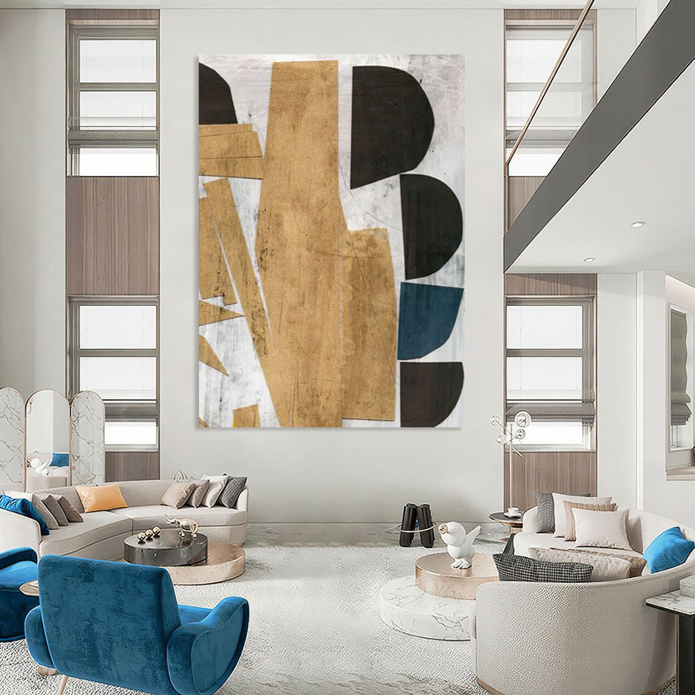 Custom Abstract Paintings: Big Sizes, Handmade Textures for a Stunning Visual DTP216