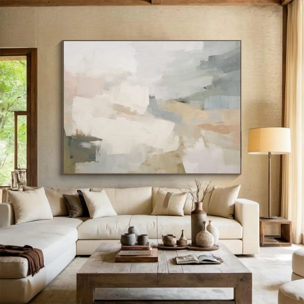 “Abstract Dynamics” Oversized Abstract Canvas for Living Room & Bar DKH246