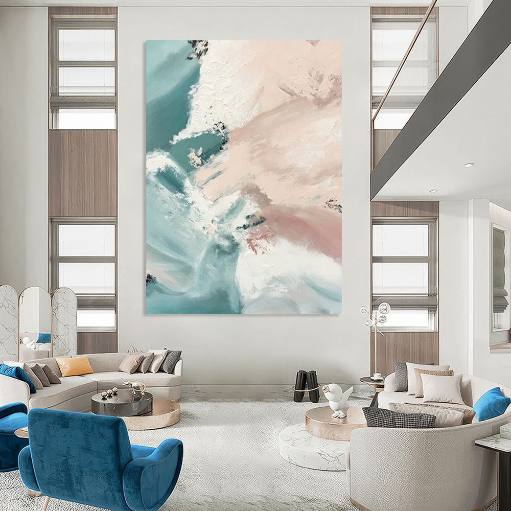 Large-Scale Handmade Abstract Creations for Bedroom & Hallway DTP277
