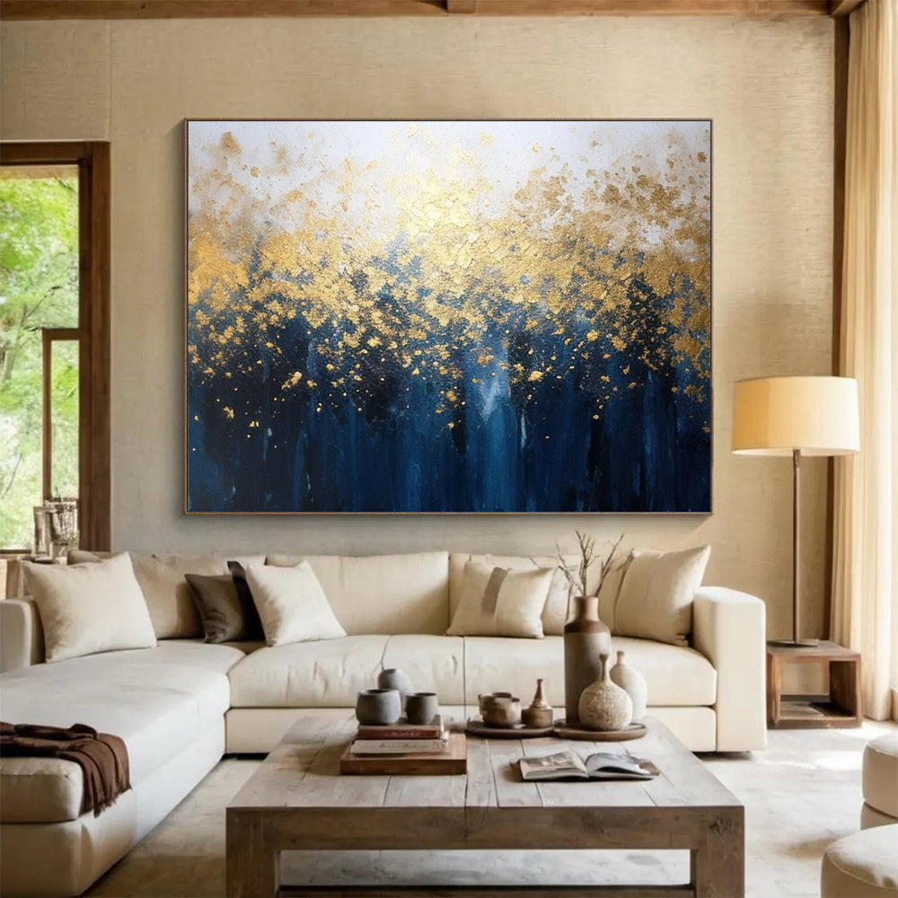 Gold Forest Canopy - Enchanting Living Room Magic DLZ048