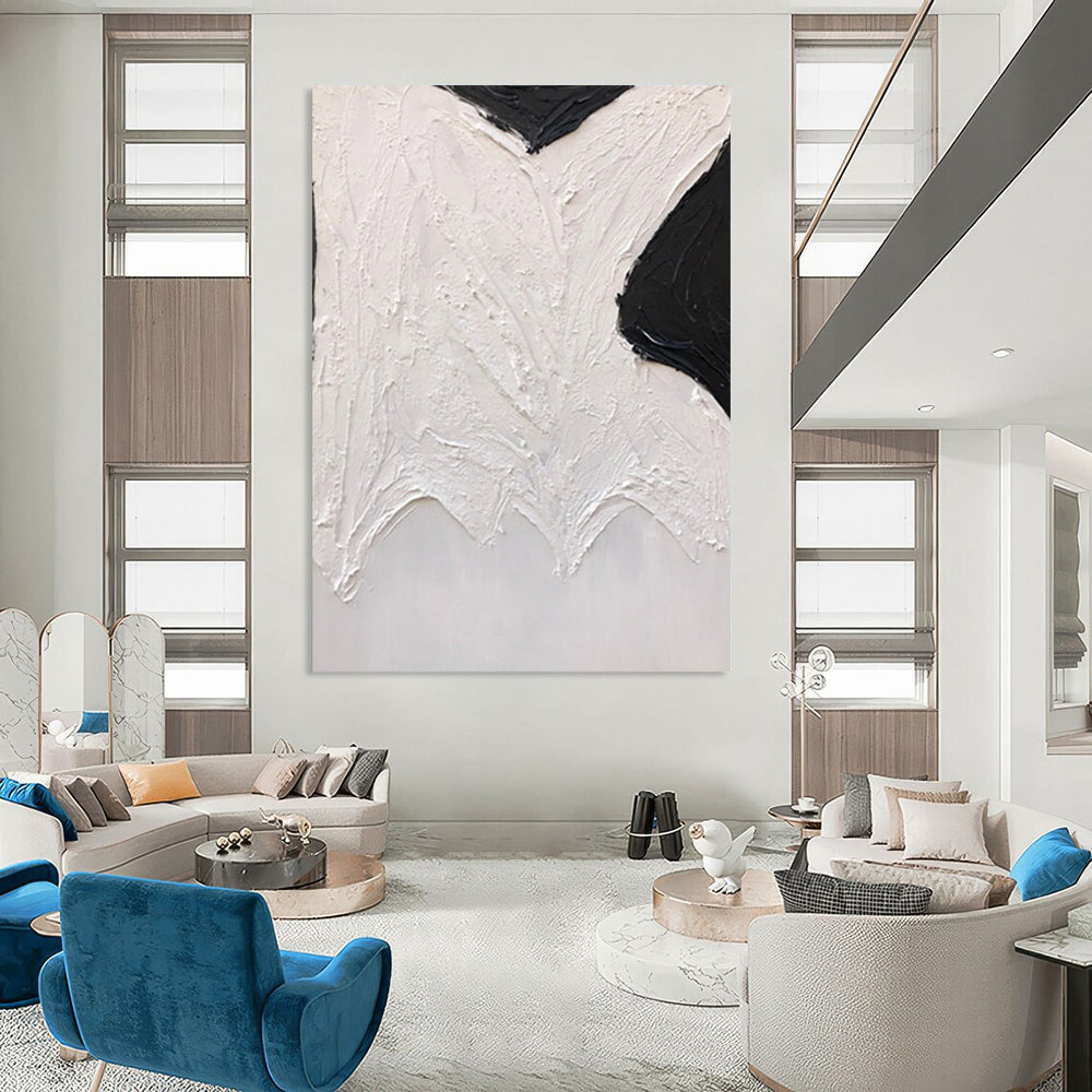 Hand-Painted Large Custom Abstract Paintings for Dining Room & Bar DTP405