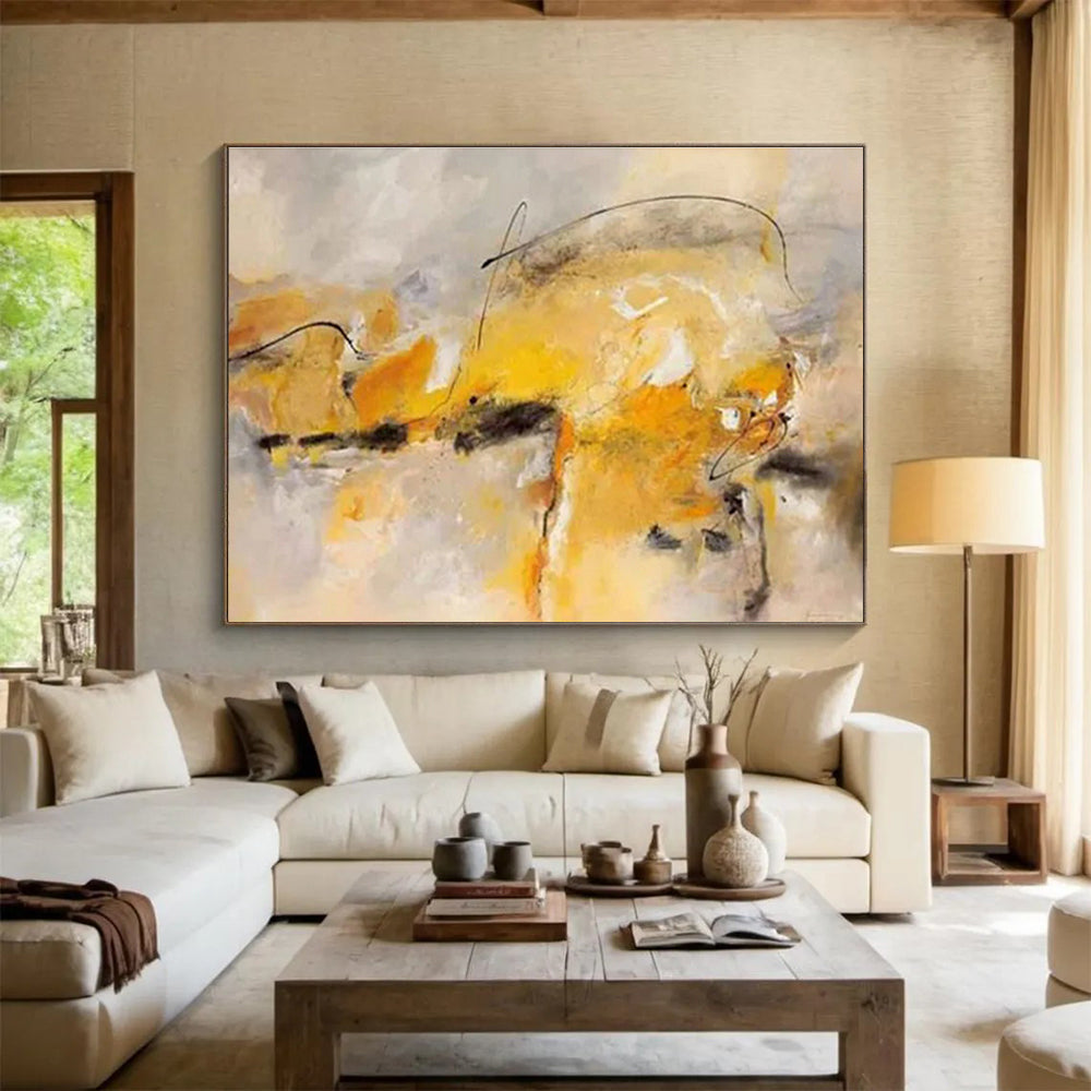 Massive Abstract Painting for Office & Entryway DKH431
