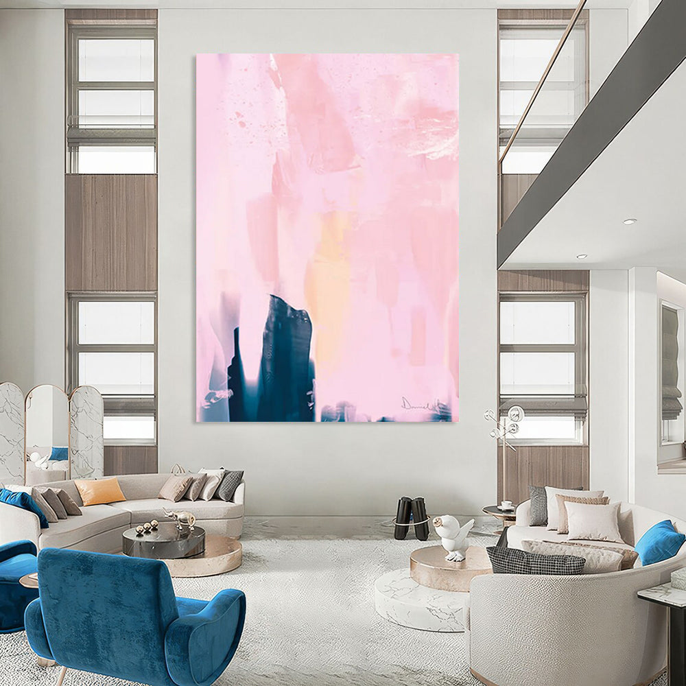 Custom Handmade Abstract Art: Big Sizes, Textured Styles for Impact DTP180
