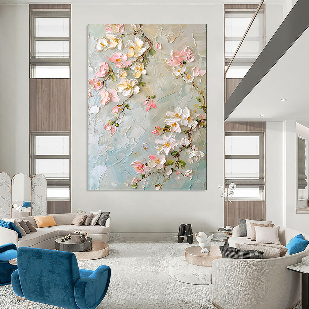 Mystical Textured Abstract Wall Art for Bedroom & Yoga Room LargeART2067