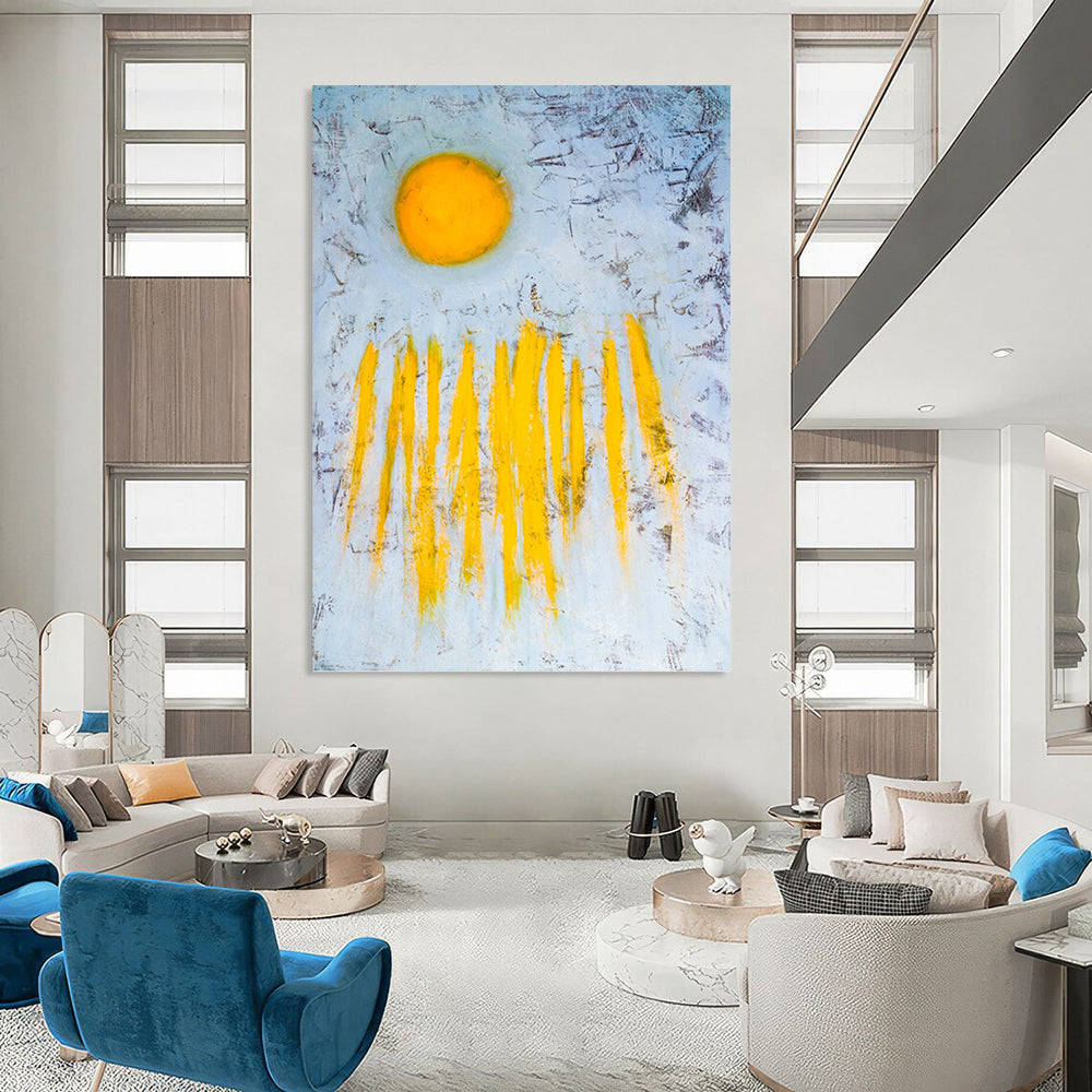 Dazzling Hand - Rendered Textured Canvas Abstract for Bar & Entryway DKH1089