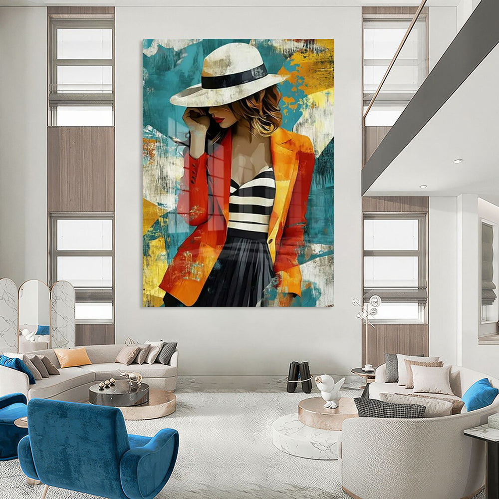 Colossal Hand-Painted Abstract Artworks for Bedroom & Kids' Room LargeART2191