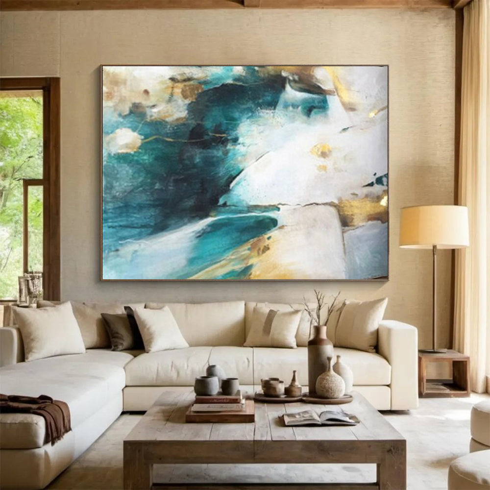 Immense Abstract Painting for Office & Dining Room LargeART1635