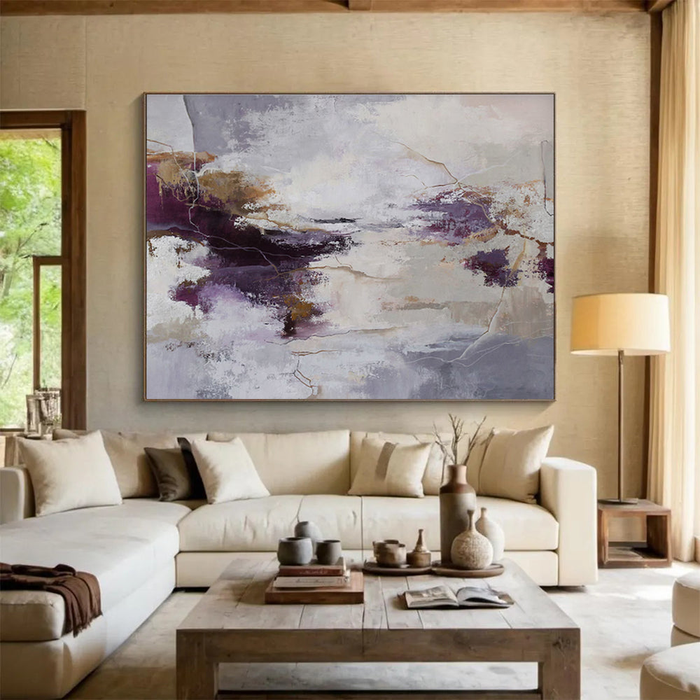 Tailored Hand-Painted Large Artwork for Bedroom & Entryway DKH134