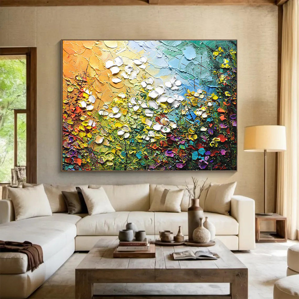 Oversized Abstract Canvas for Living Room & Bar DKH443