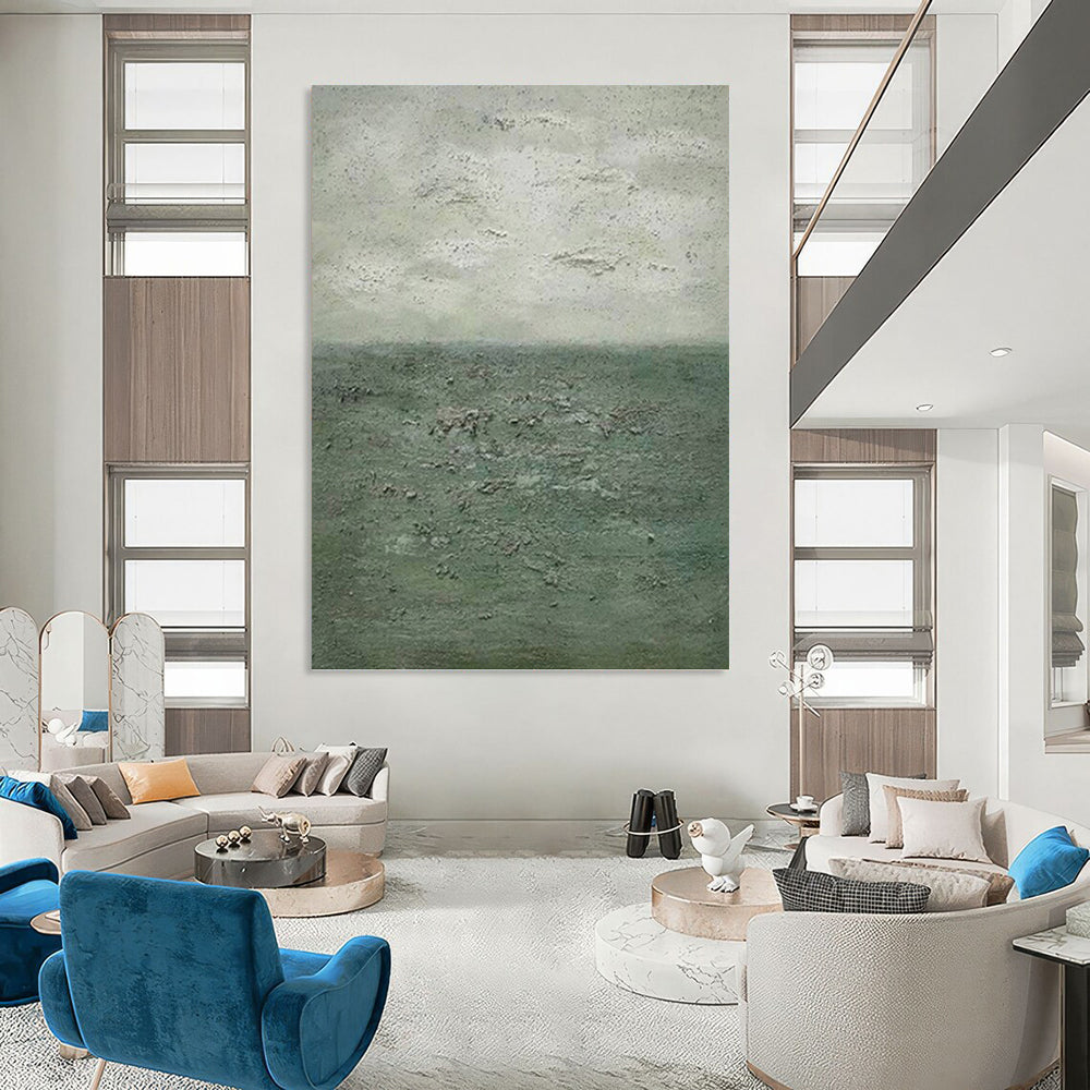 Mega - Dimensioned Hand - Painted Textured Custom Abstract Odyssey, for Bedroom and Dining Room DKH1504
