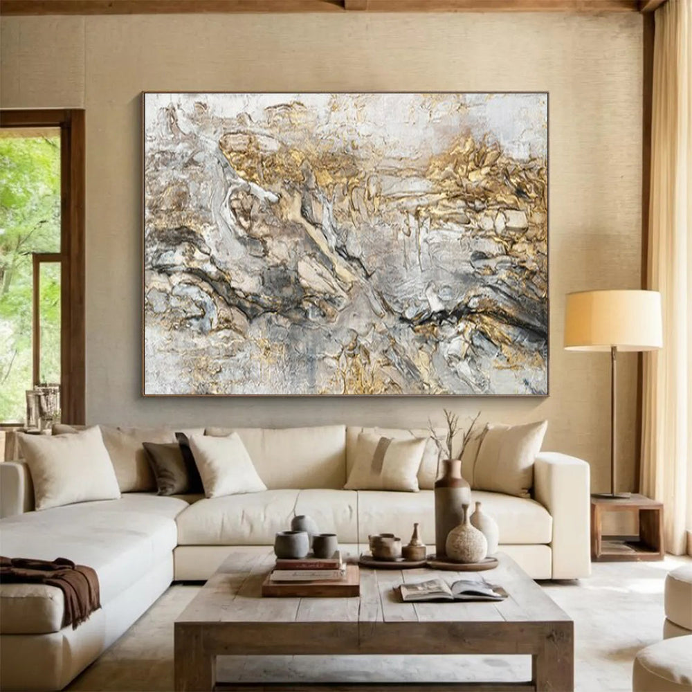 Retro Abstract Wall Art for Office & Dining Room LargeART1775