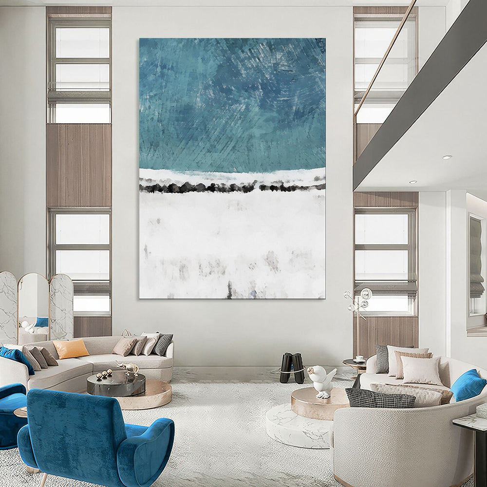 Whimsical & Playful Abstract Canvas Art for Bedroom & Living Room LargeART2025