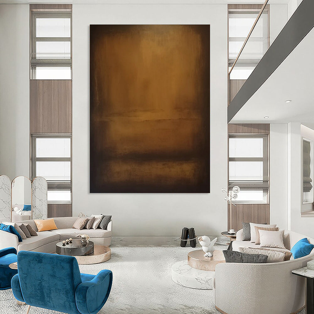 Handmade Large-Scale Abstract Art for Office & Hallway DTP372