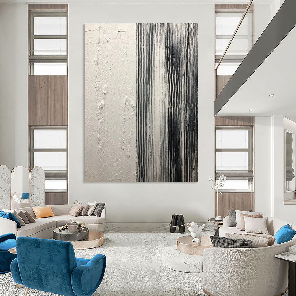 Handmade Big-Size Abstract Artworks for Hotel & Entryway DTP382