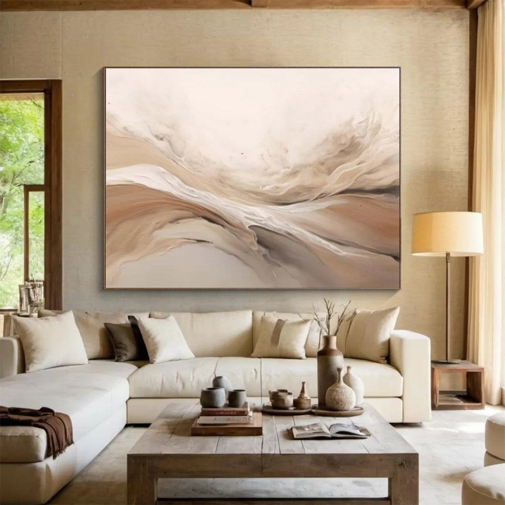Hand - Painted Custom - Designed Mural for Bedroom & Office DKH092
