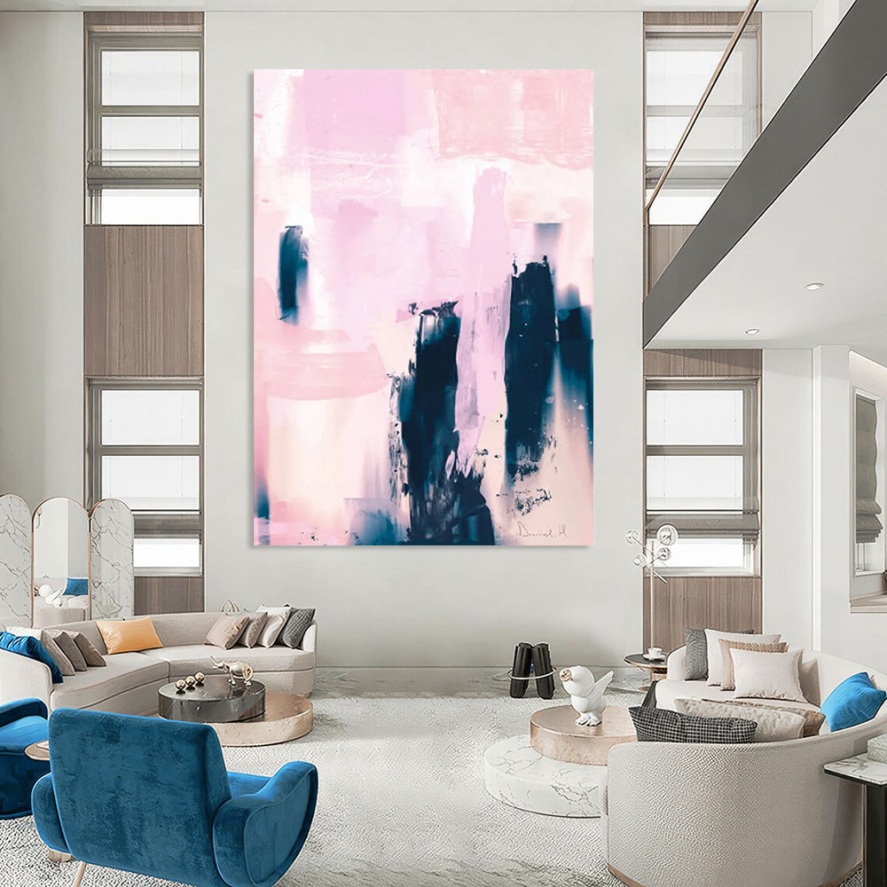 Large Custom Abstract Paintings: Handmade, Textured & Captivating DTP179