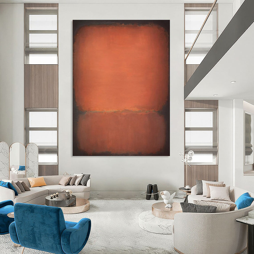 Vast Vertical Hand - Painted Custom Abstract Odyssey (with Sand - Dune Textures) for Office and Hallway DKH1613