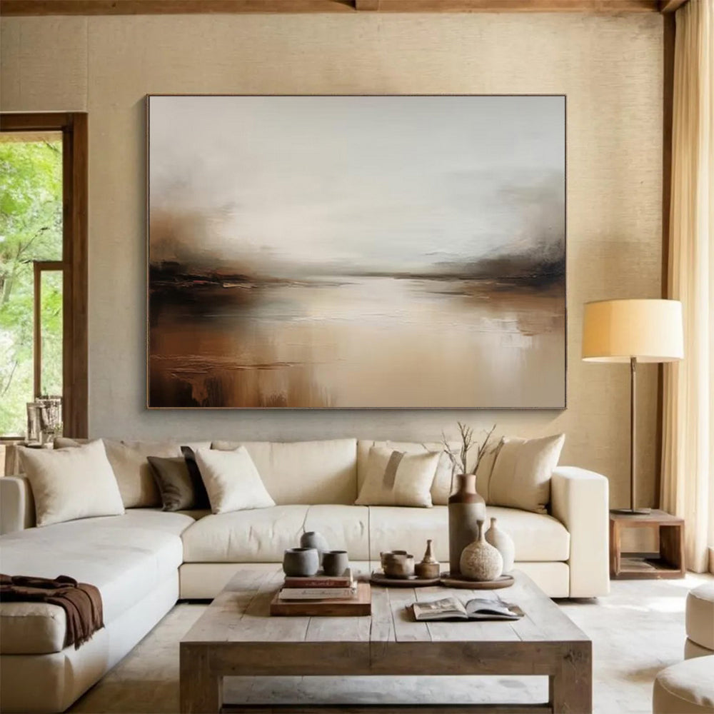 “Abstract Odyssey” Oversized Abstract Mural for Hallway & Office DKH321
