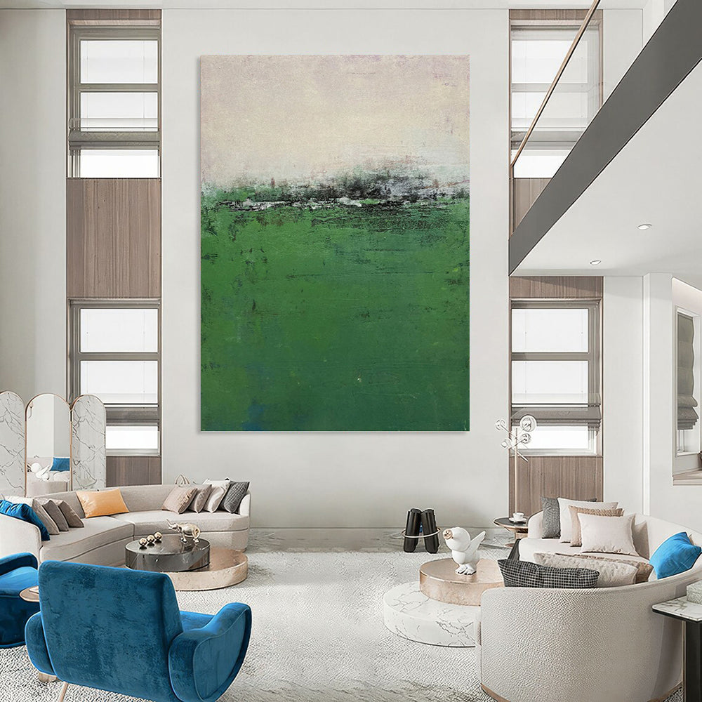 Vast Hand - Painted Textured Abstract Canvas for Conference Room & Gallery DKH1207