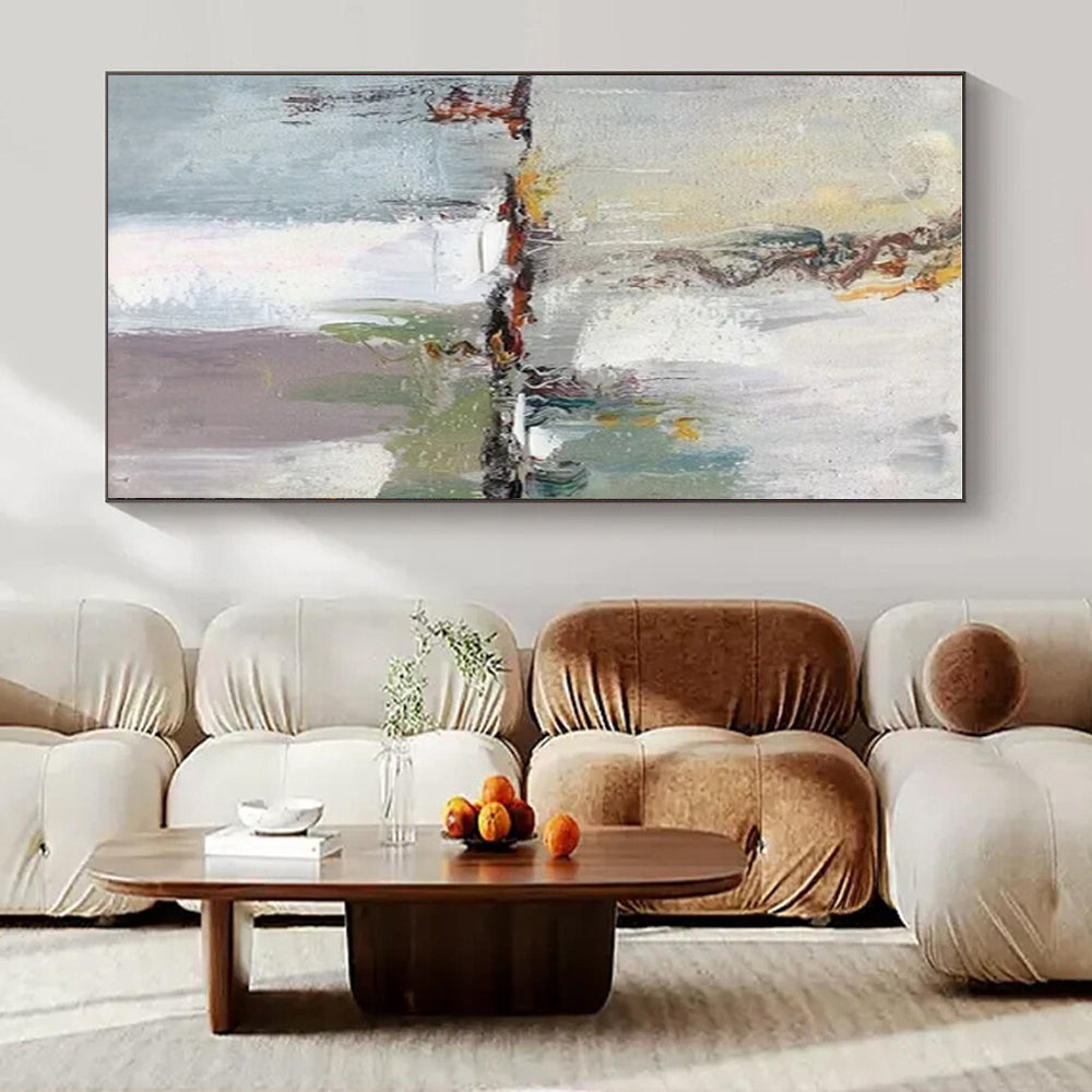 Custom Hand-Painted Abstract Painting for Bedroom & Hotel Music Lounges LargeART1460