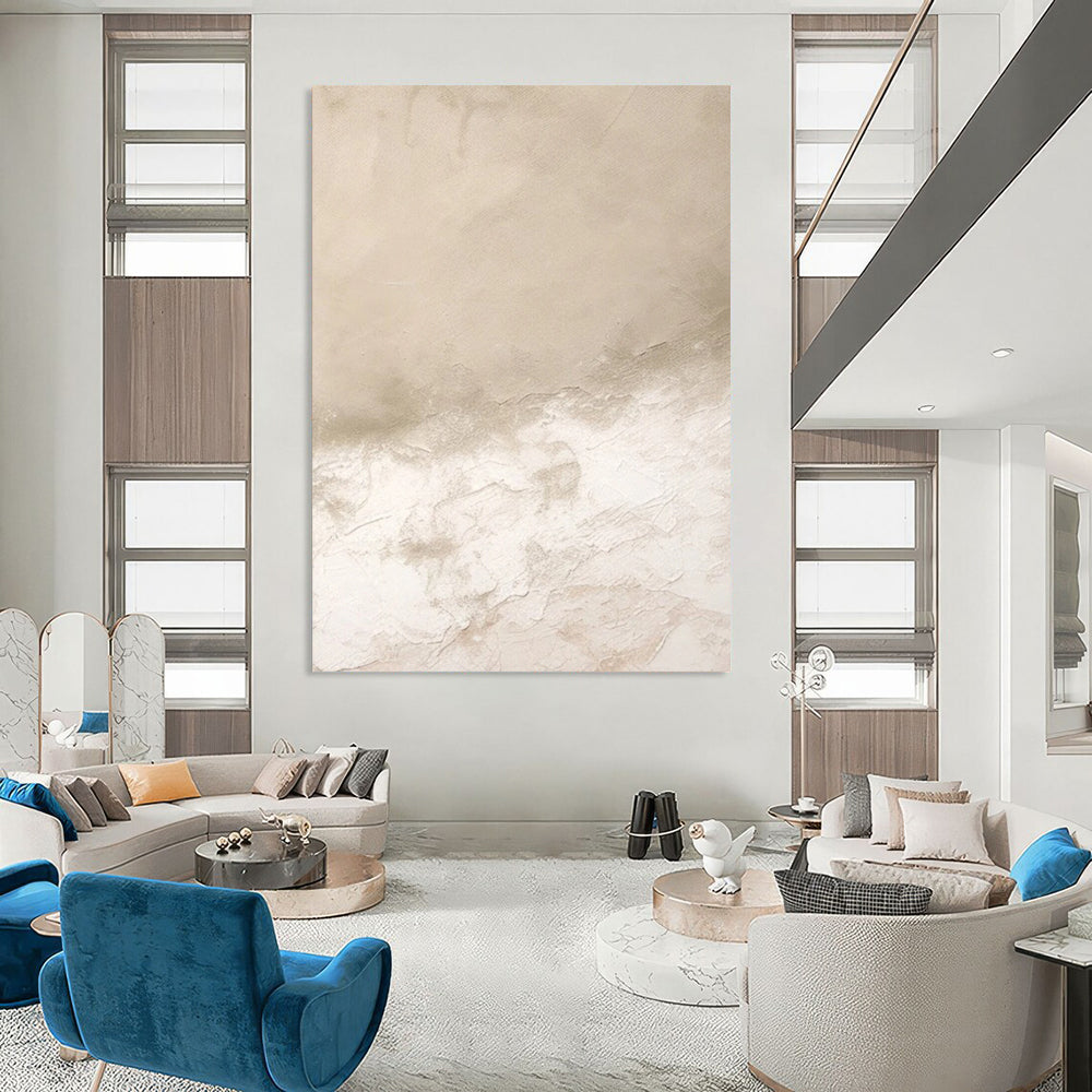Jumbo - Sized Hand - Painted Custom Abstract Painting for Office and Bedroom DTP078