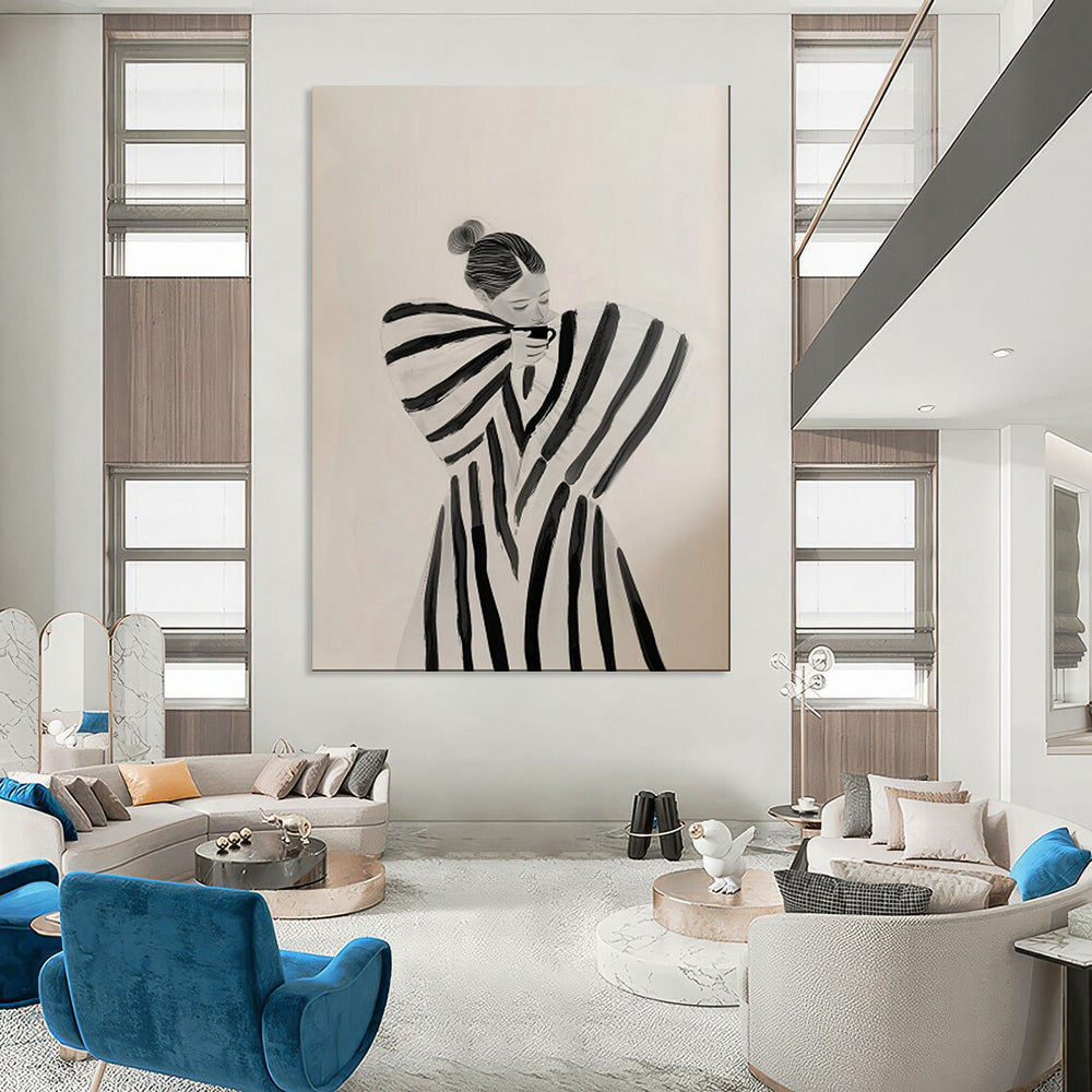 Luminous & Radiant Abstract Canvas Art for Living Room & Office LargeART2038