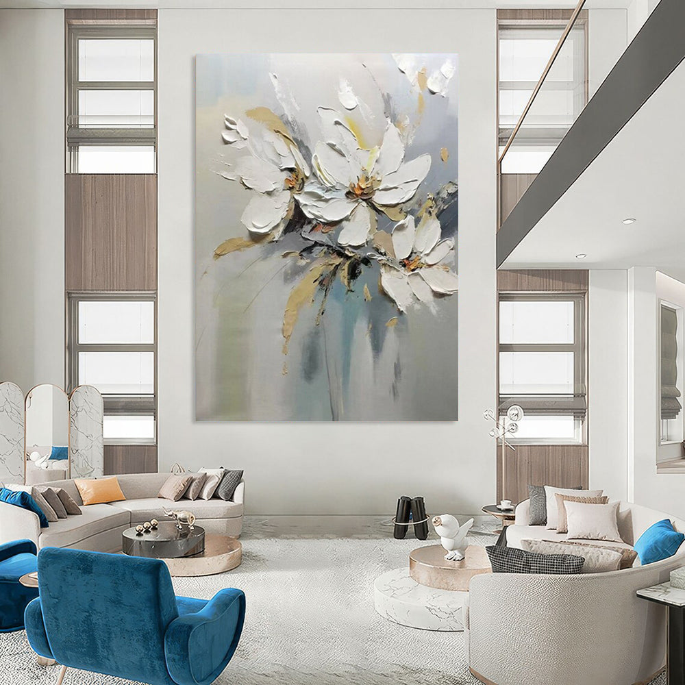Gigantic Hand-Painted Abstract Wall Mural for Bar & Hotel Lobby LargeART2201