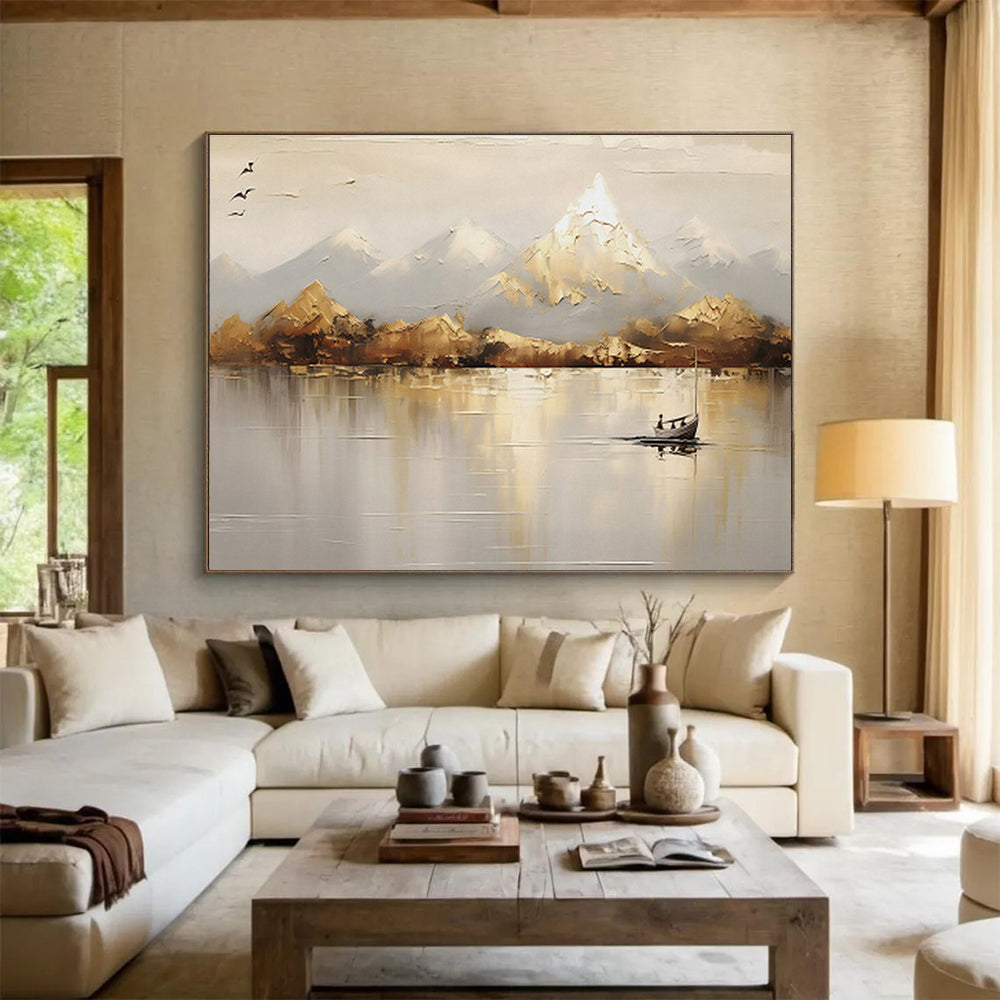 Giant Abstract Artwork for Living Room & Dining Room DKH158