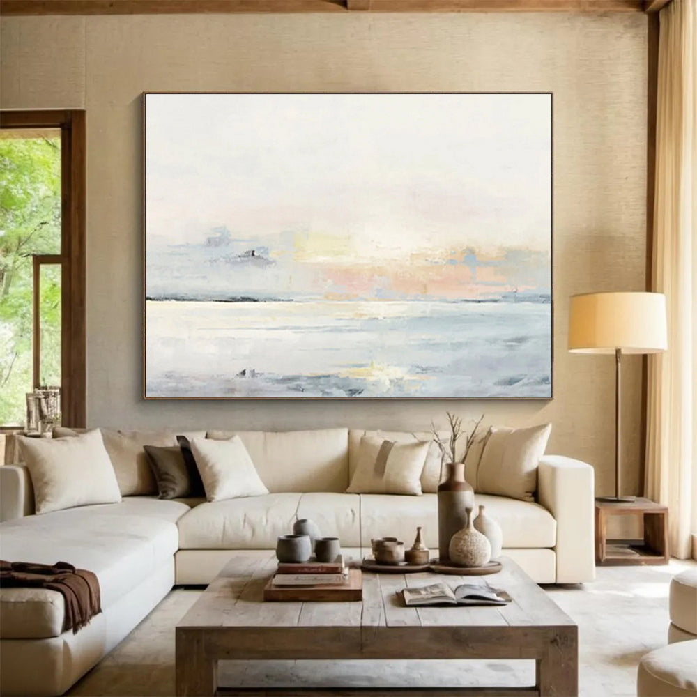 Monumental Abstract Canvas for Dining & Office DKH406