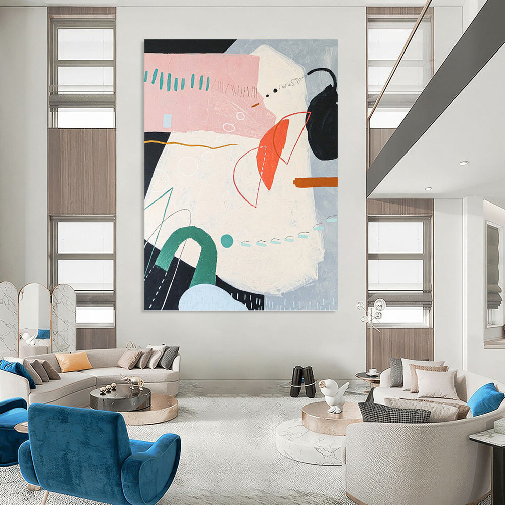 Dazzling Hand - Crafted Textured Canvas Painting for Bar & Living Room DKH1102