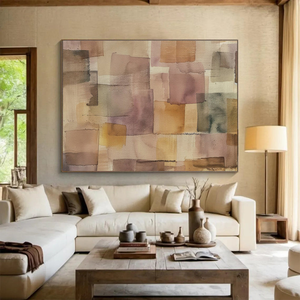 Vast Abstract Mural for Bedroom & Office DKH147