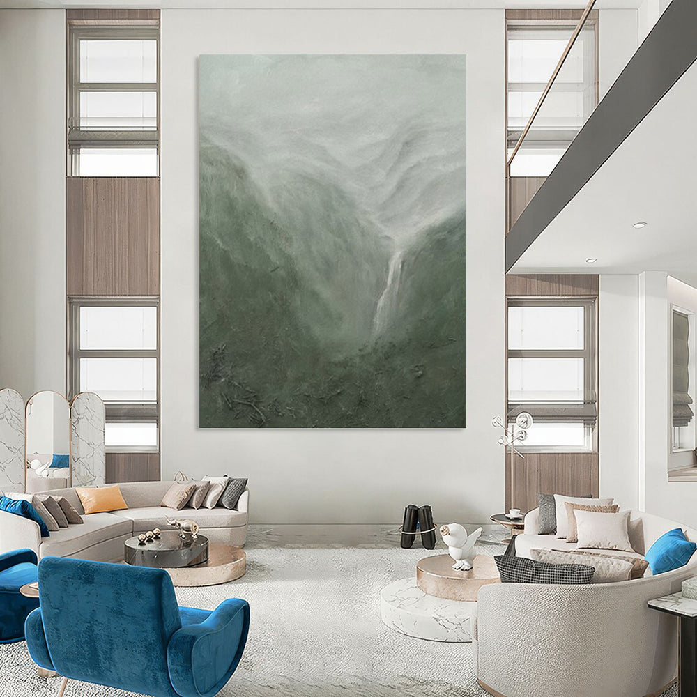 Extra - Colossal Hand - Painted Custom Abstract Work (with Unique Textures), for Hallway and Bar DKH1490