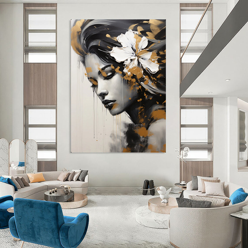 Handmade Textured Abstract Artwork for Dining Room & Hallway LargeART2170