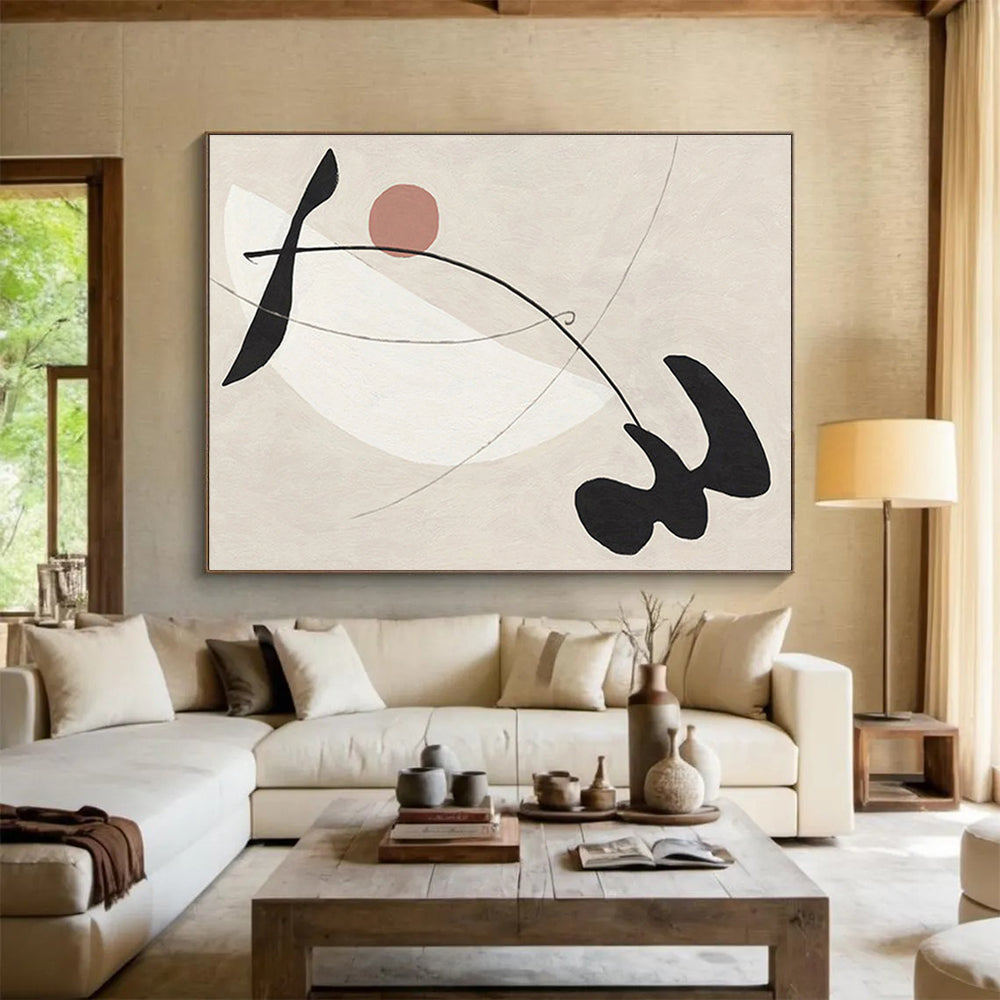 Extensive Hand - Crafted Textured Abstract Canvas for Dynamic Interiors DKH738