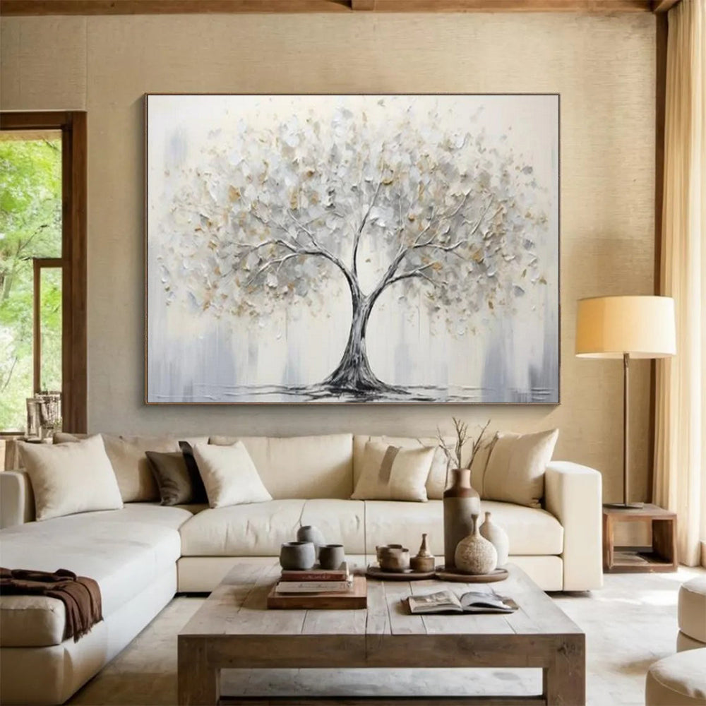 Charming Large Abstract Wall Decor for Bedroom & Living Room LargeART1619