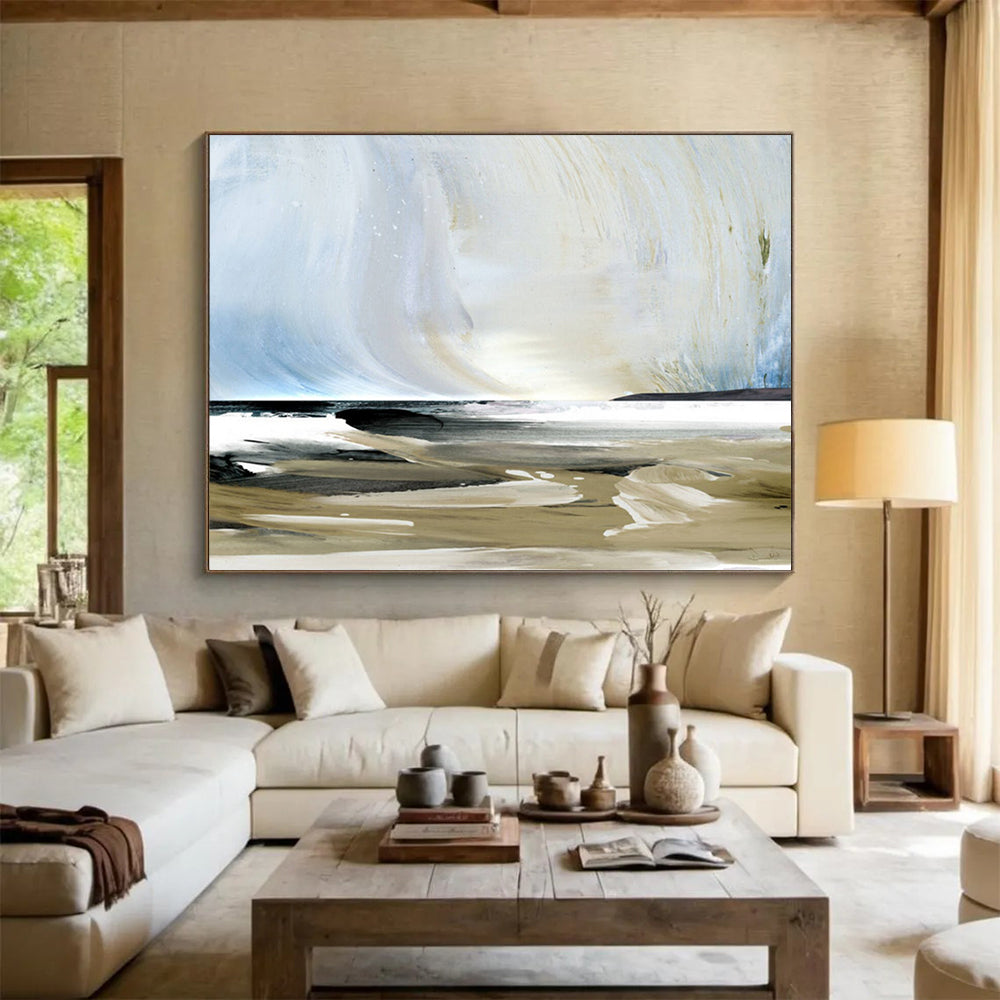 Abstract Coastal Landscape - Relaxing Living Room Escape DLZ116