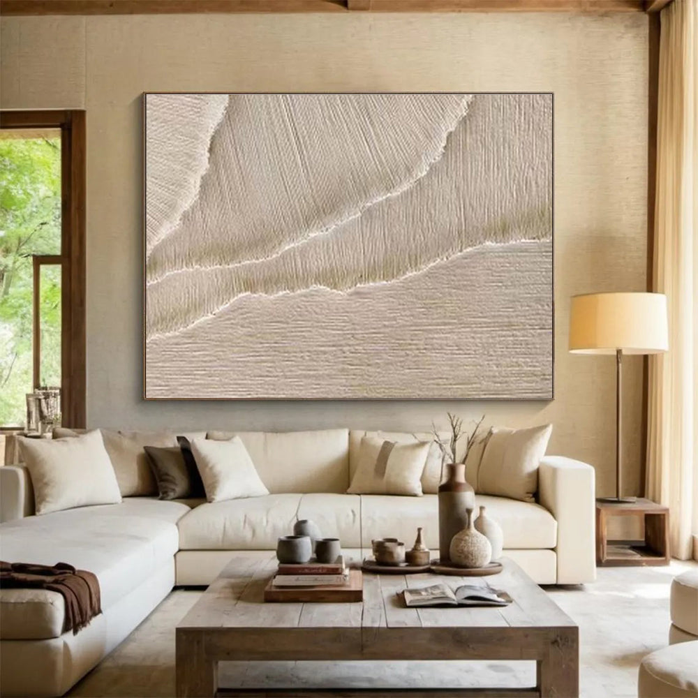 Custom Hand - Painted Abstract Wall Decor for Office & Entryway DKH095