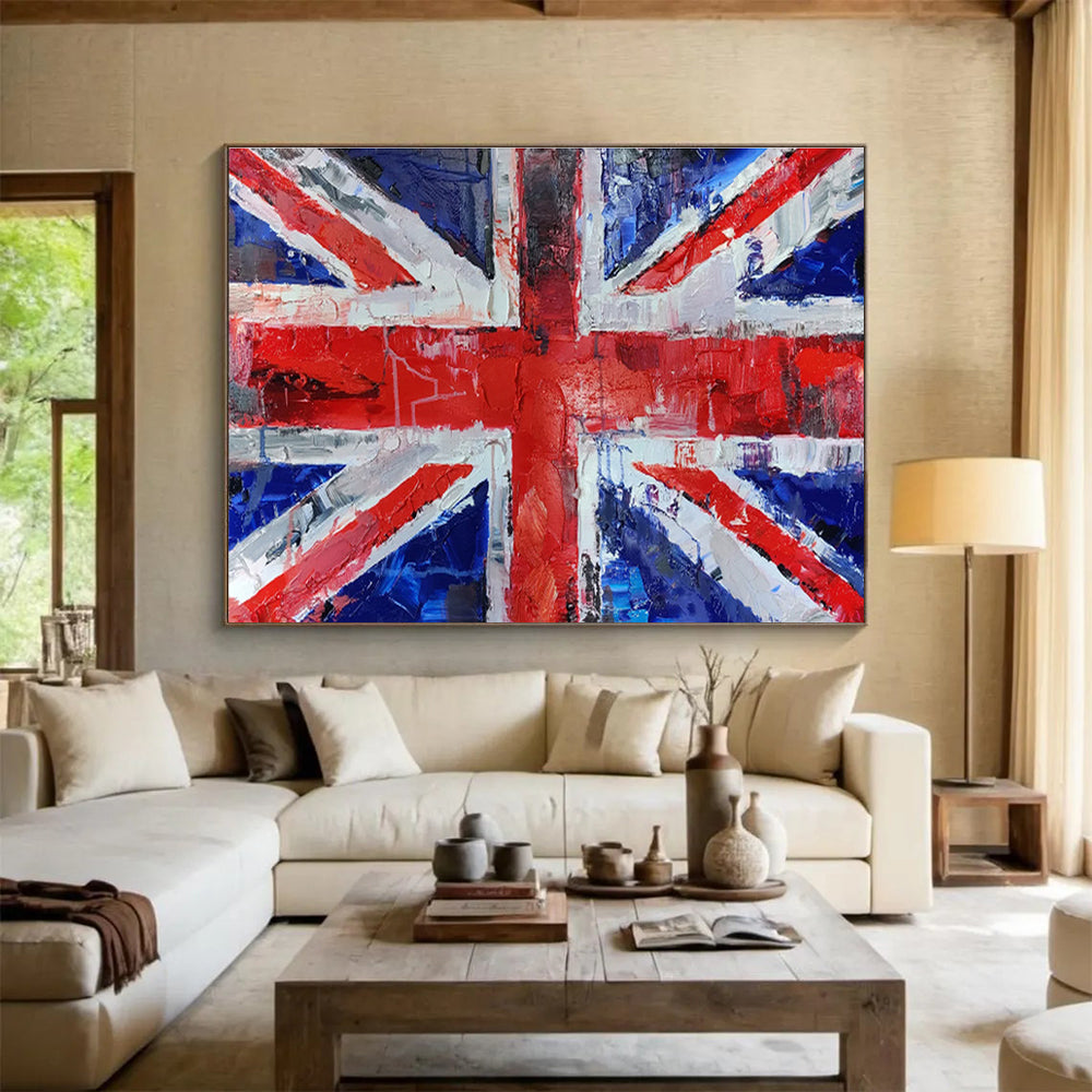Personalized Hand-Painted Wall Art for Entryway & Living Room DKH120